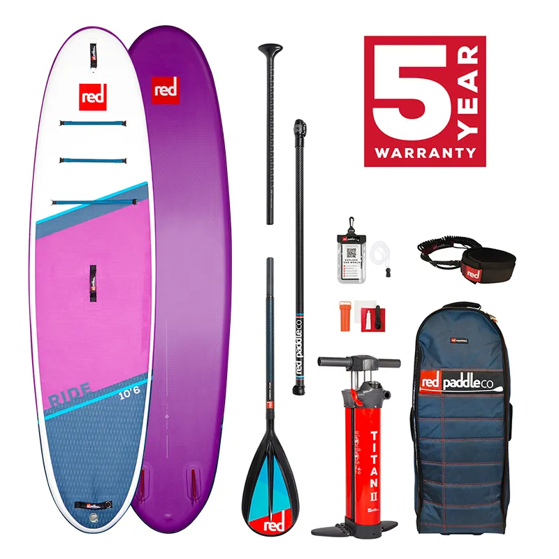 2021 Red Paddle Co Ride 10 6 Purple Complete Package - Free Shipping-1